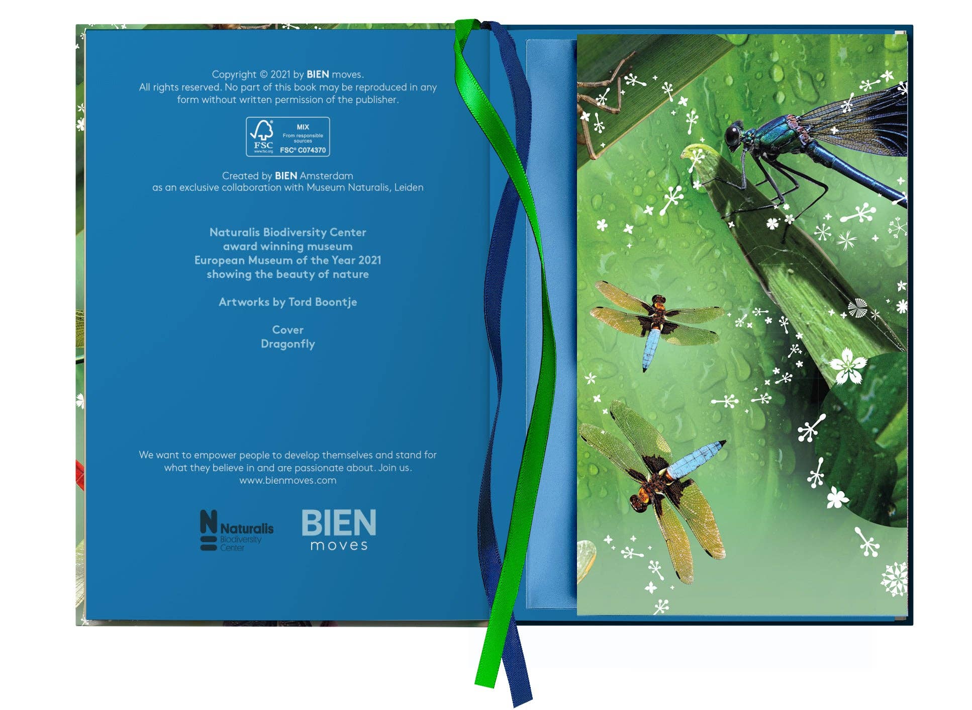 BIEN moves - Wholesale Notebook - Soft touch notebook - Dragonfly2
