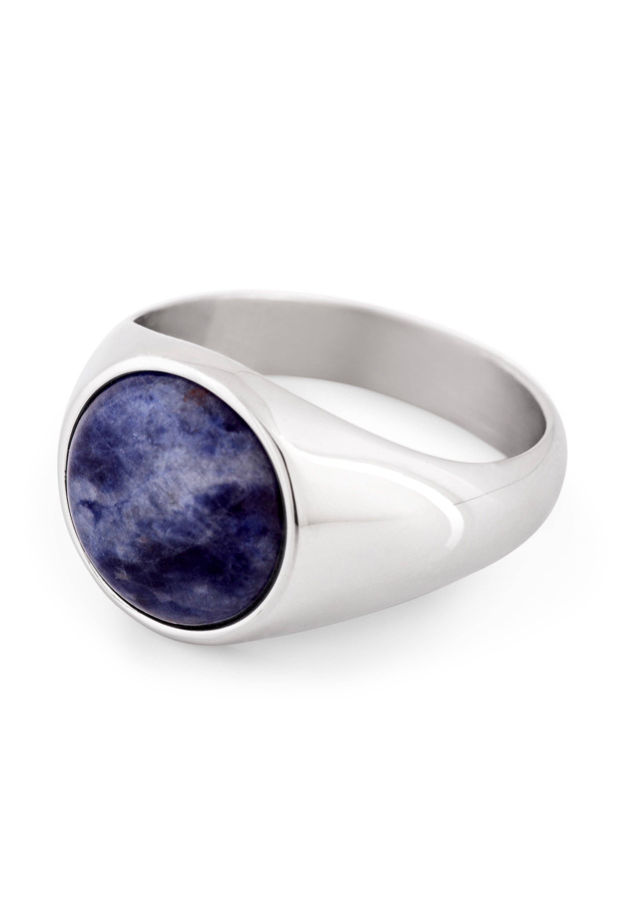 Blackskies - Wholesale Cocktail/Statement Ring - Coruscent Ring Silver-Sodalite7