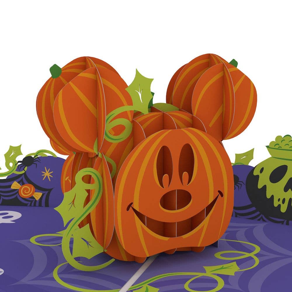 Lovepop Cards - Wholesale Halloween Card - Disney's Mickey Mouse Happy Halloween 5''x7'' Card0