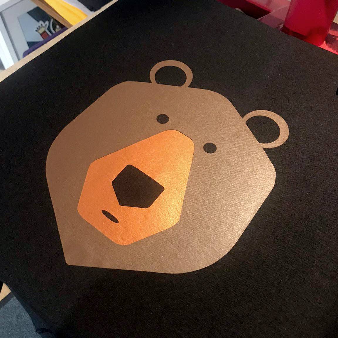 Dukki Gifts – wholesale Screen printed t-shirt – unisex – Ask me about my BEAR disguise T-shirt2