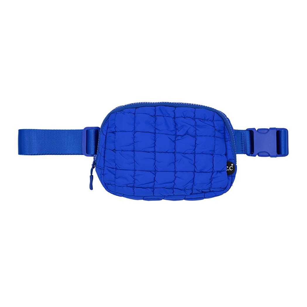 Fashion City – wholesale Belt bag – Women’s – Quilted Puffer Fanny Pack Belt Bag11