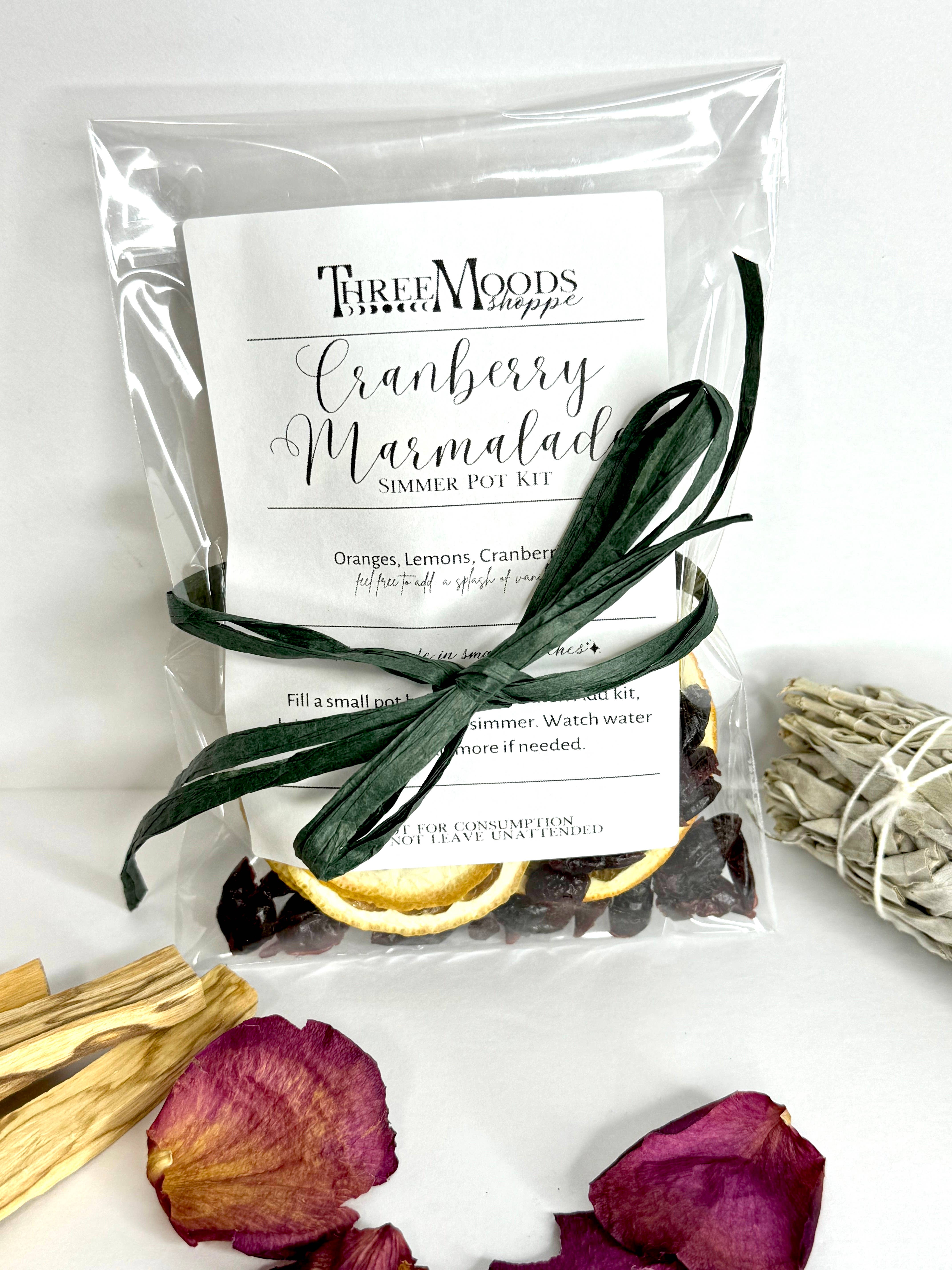 Three Moods Shoppe - Wholesale Potpourri - Cranberry Marmalade Simmer Kit2