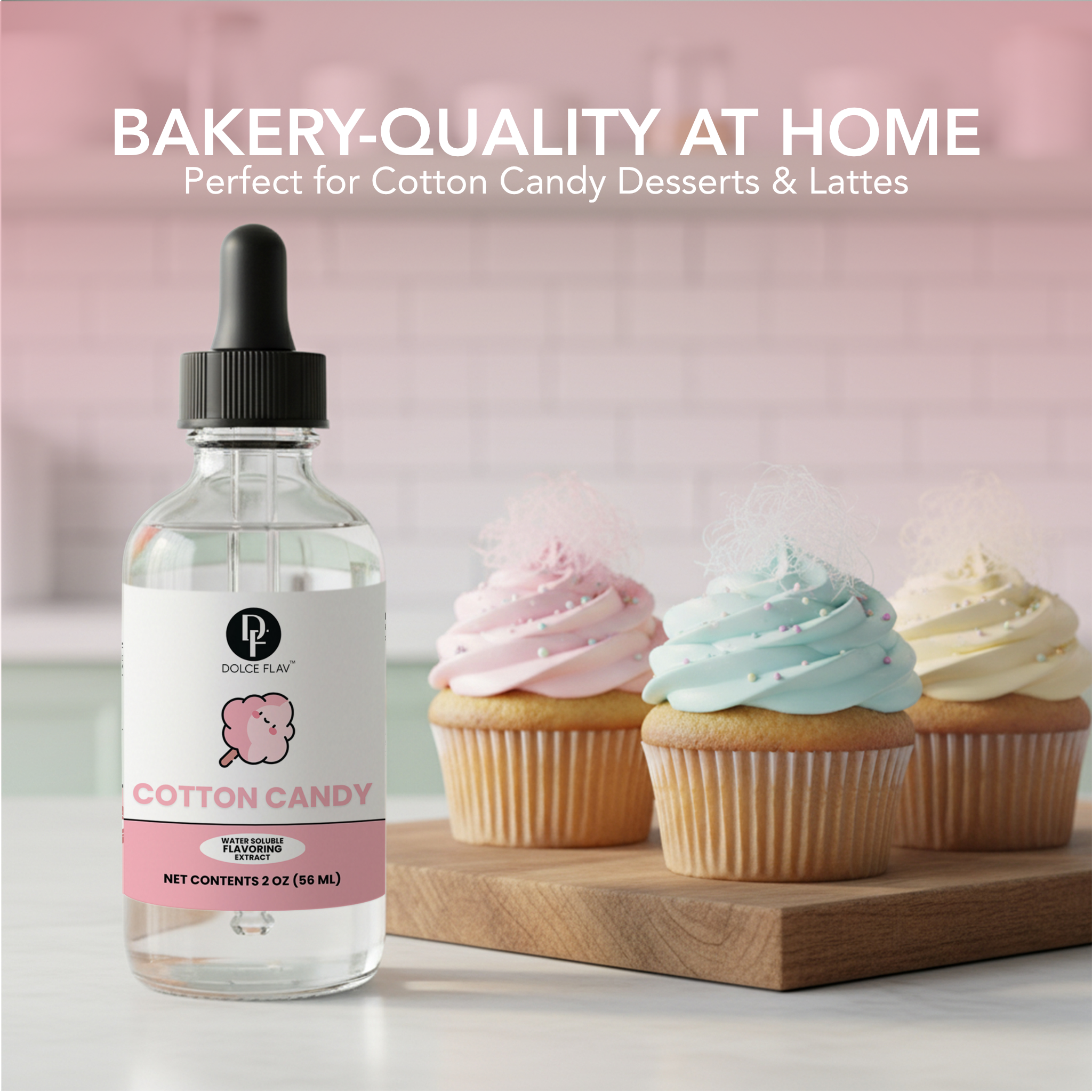 Dolce Flav - Vendita all'ingrosso Zucchero filato - Aroma di Zucchero Filato Solubile in Acqua7