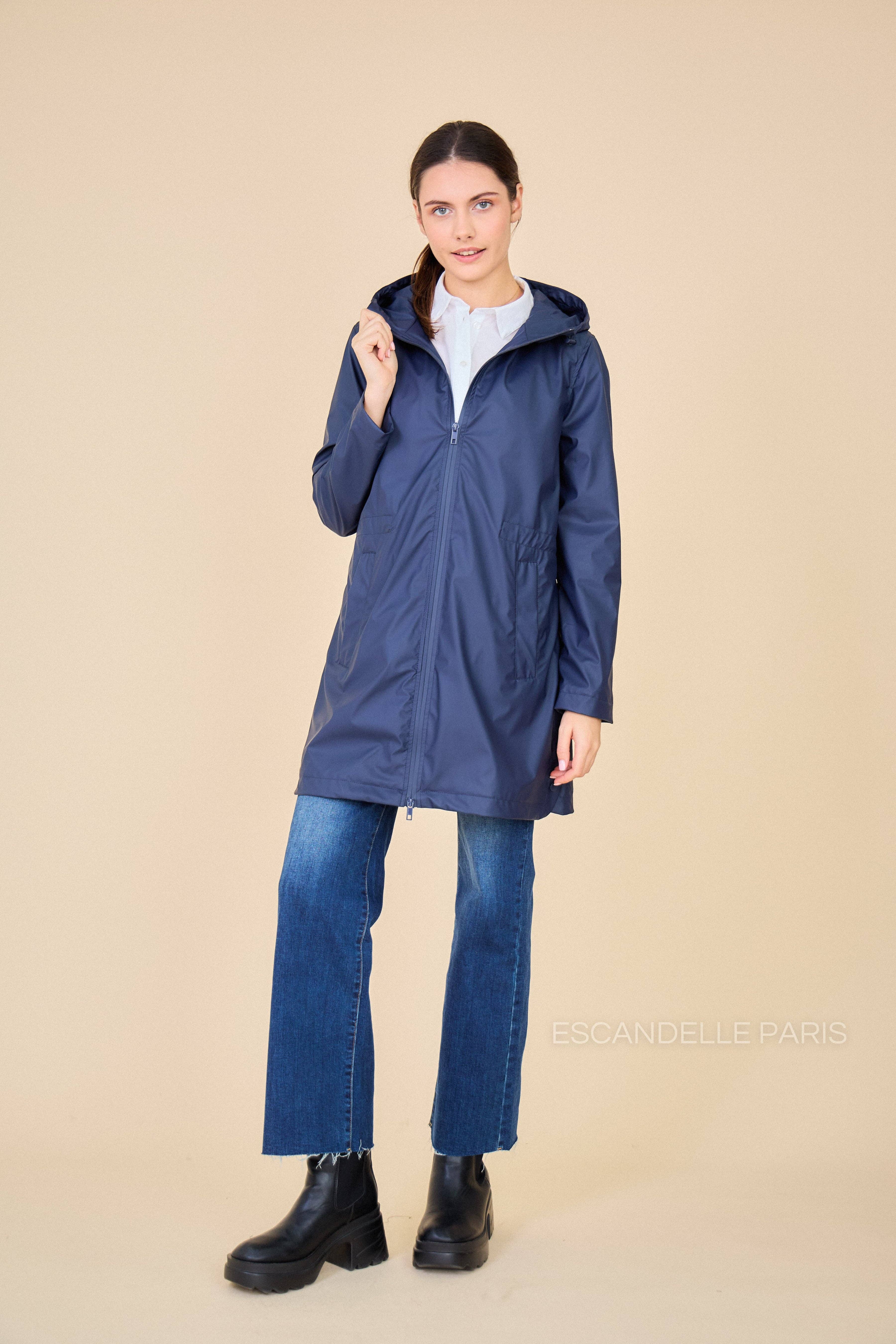 Escandelle Paris - Wholesale Parka - Women's - Mid-length parka with elastic8