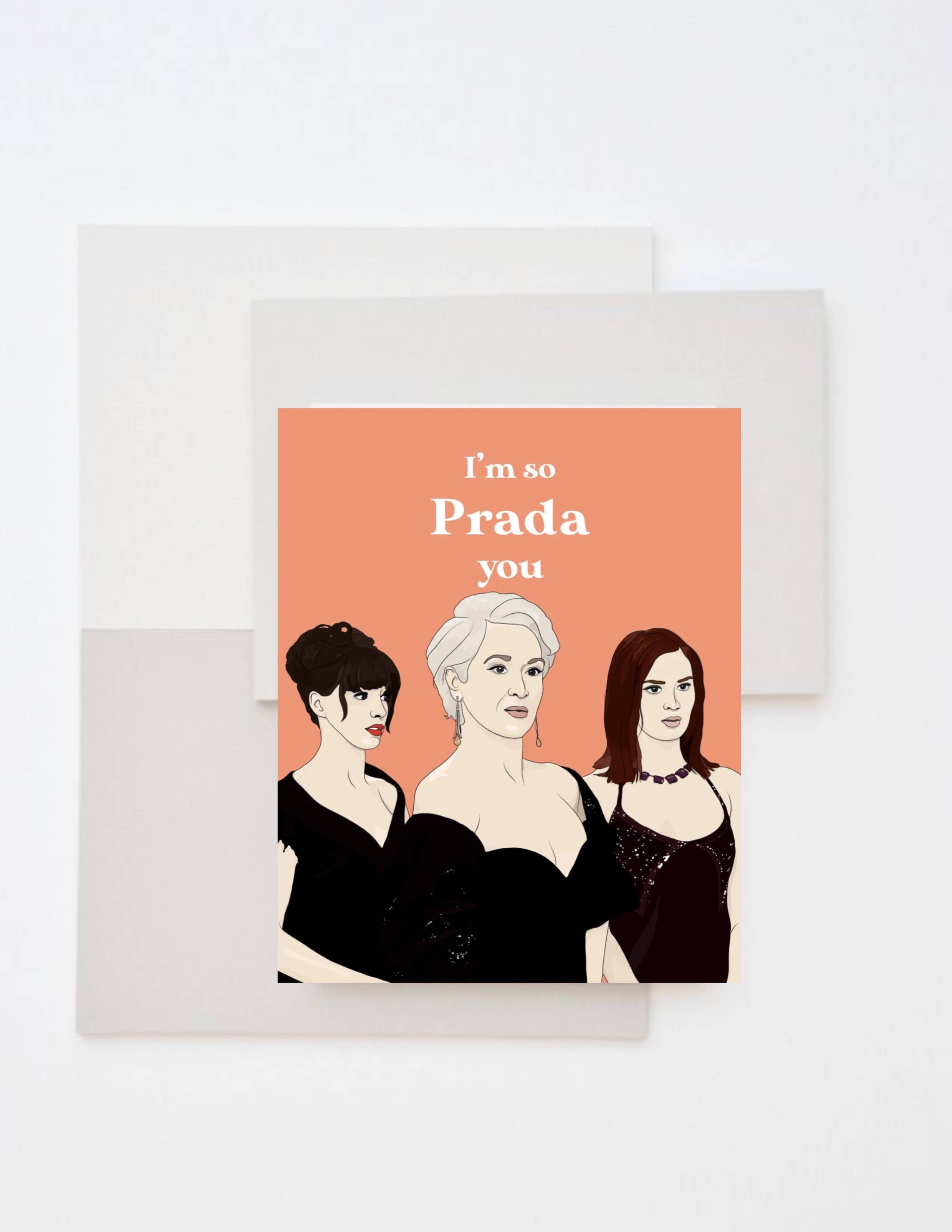 Rosewood Cards - Wholesale Everyday Greeting Card - Devil Wears Prada Card1