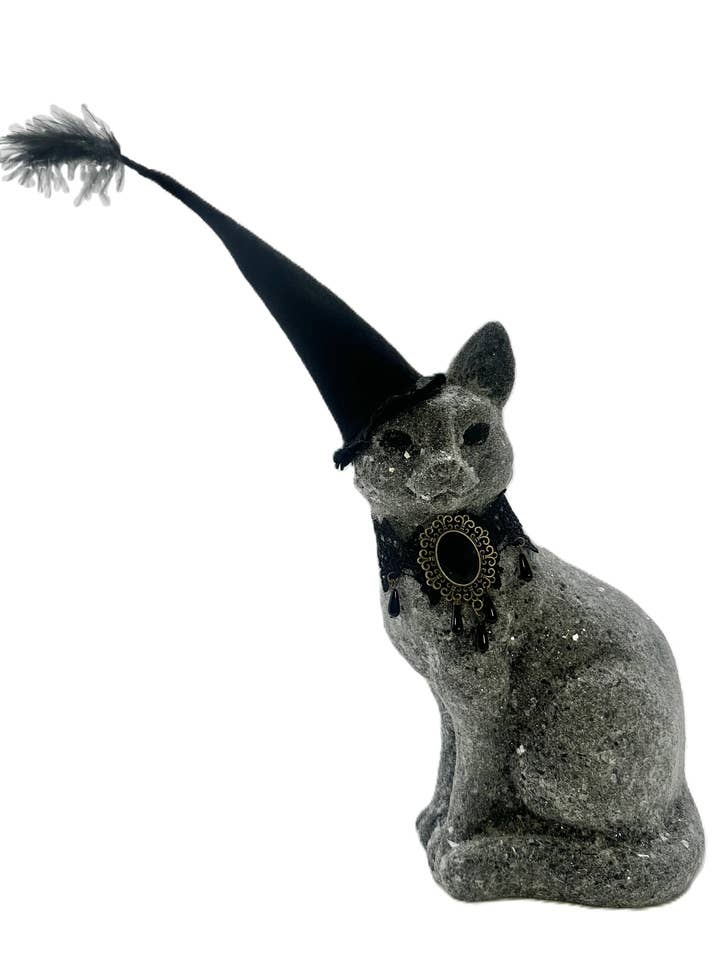 Elvira Cat with Choker - Black for wholesale by Sherri's Designs