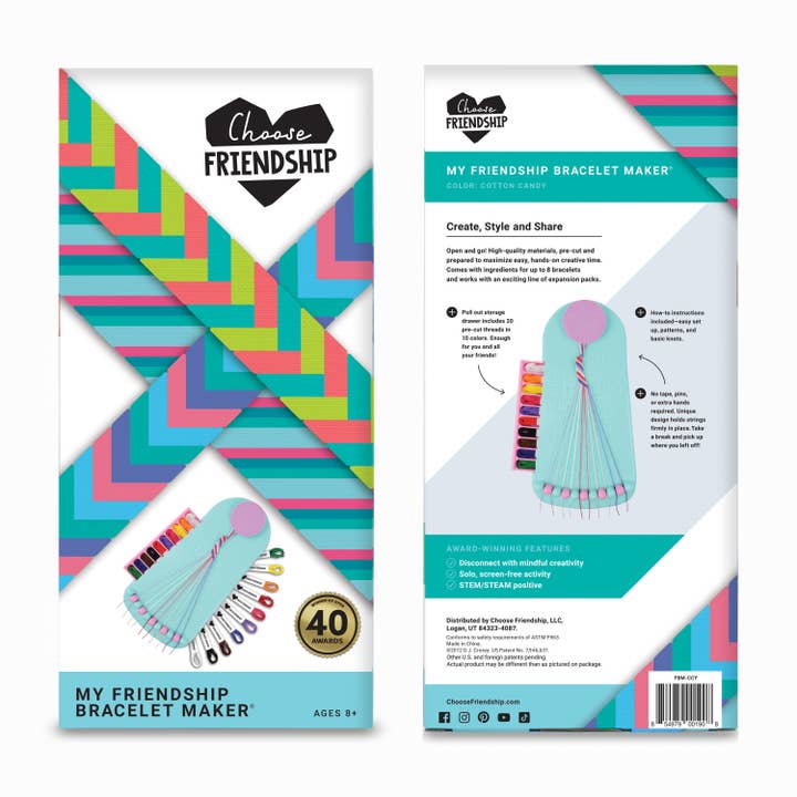 Choose Friendship - Wholesale DIY Jewellery – Child - My Friendship Bracelet Maker DIY Craft Kit - Birthday Gift10