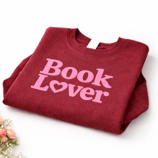 Little Smut Closet - Wholesale Graphic Sweatshirt - Women's - Book Lover Sweatshirt, Valentine’s Day Gift for Readers, Pink Puff Print Crewneck, Bookish Sweatshirt, Cozy Romance Reader Gift2