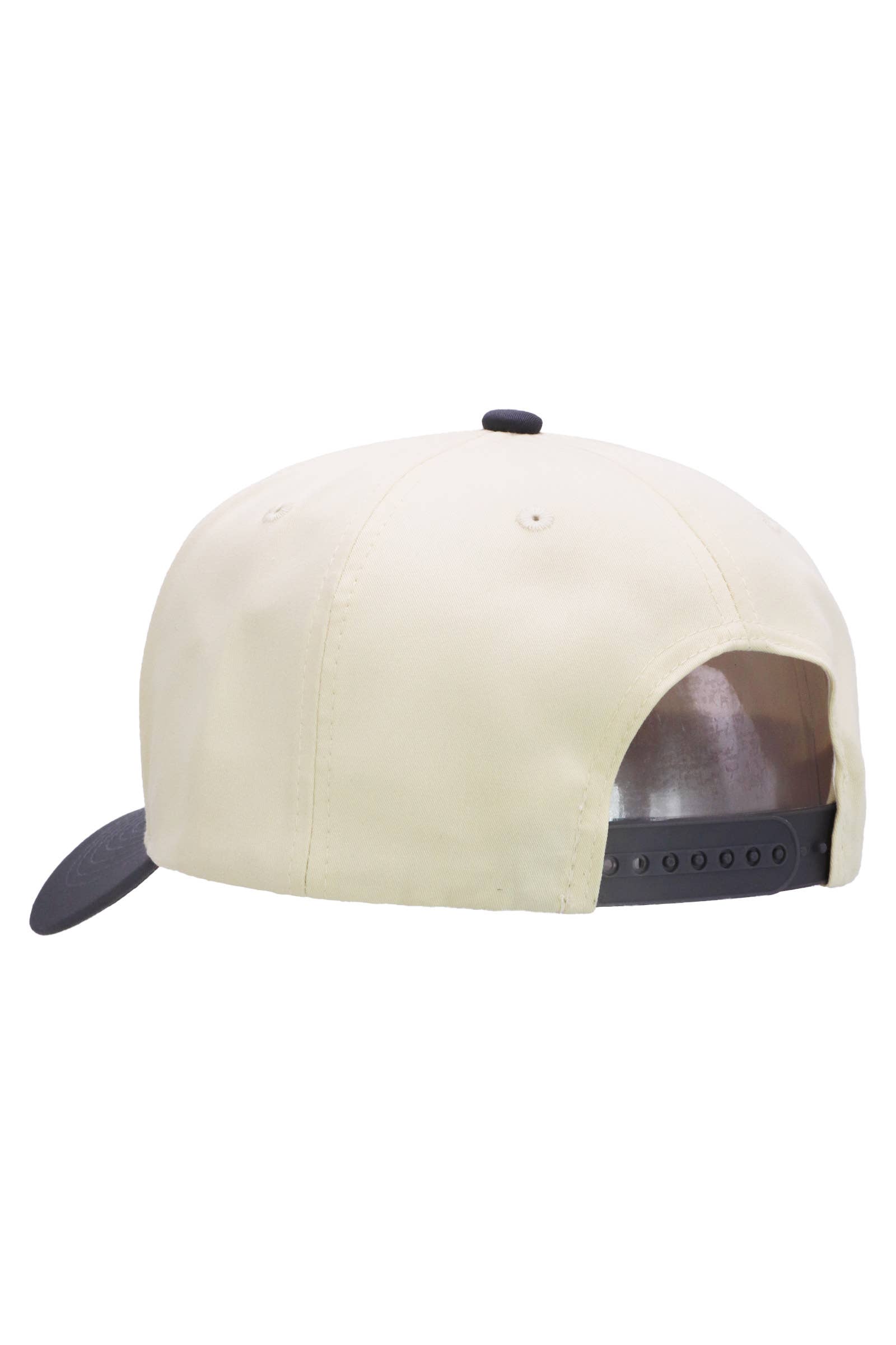 Cap Zone - Wholesale Baseball Cap - Unisex - Two Tone Beige Upper Five Panel Baseball Cap9