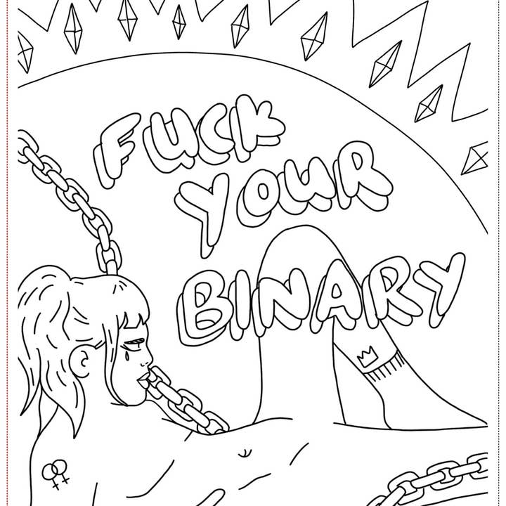 SoftBoysClub - Wholesale Coloring & Activity Book - Adult - Soft Boys, Trans-Masculine Coloring Book (Digital Download)22