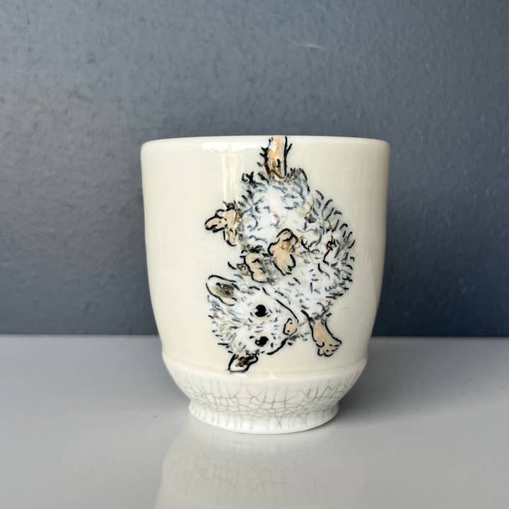 Lucy Nilan Studios - Wholesale Drinking Glass/Cup - Possum Tumblers1