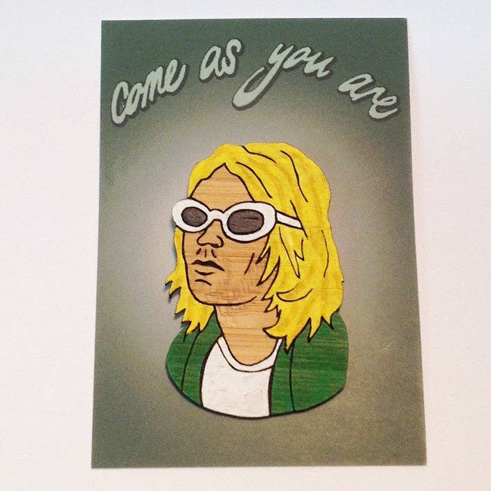 Milk Thieves - Wholesale Brooch - Brooch: Kurt Cobain1