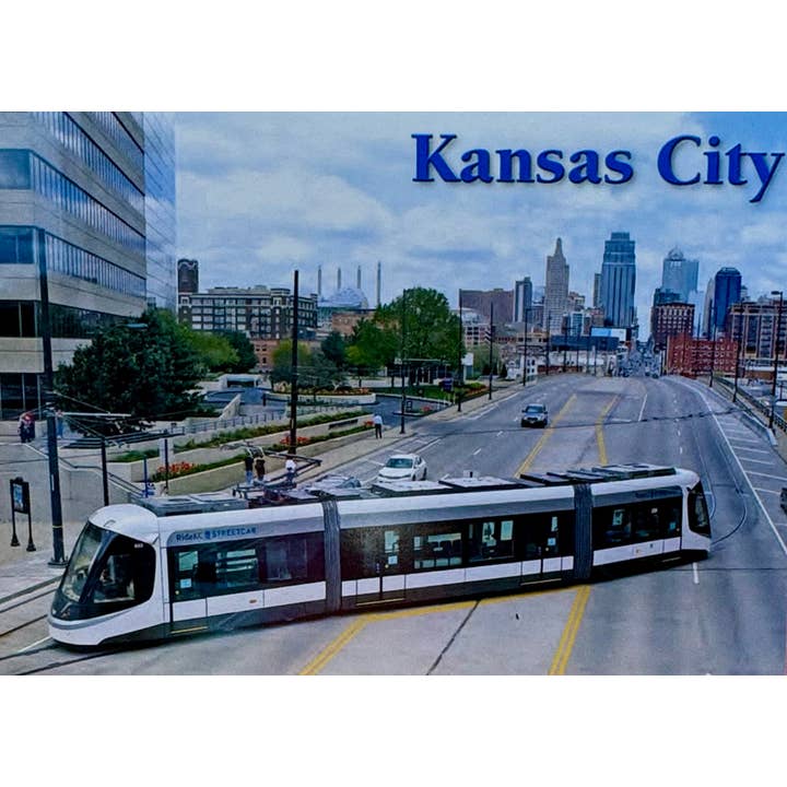 KC108-Kansas City Streetcar Postkarte für den Großhandel von Avery Postcards and Gifts