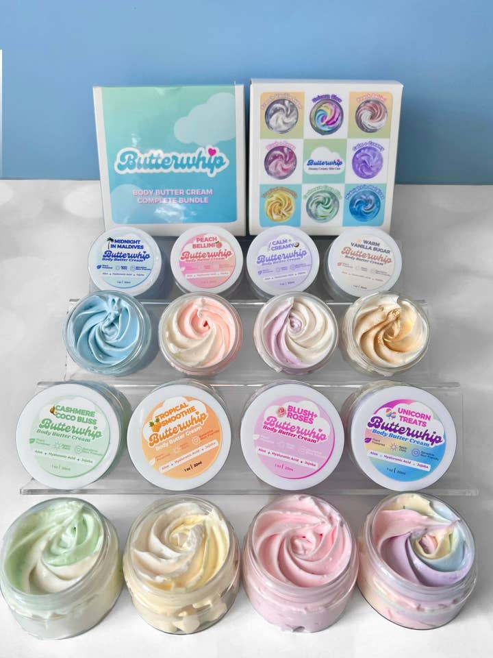 Conjunto Completo de Manteiga Corporal Infundida com Ácido Hialurónico e Aloé por atacado de Butterwhip Bath & Body