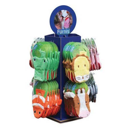 Set di piccoli asciugamani biologici con animali per la vendita all'ingrosso da parte di JOJO Geschenke