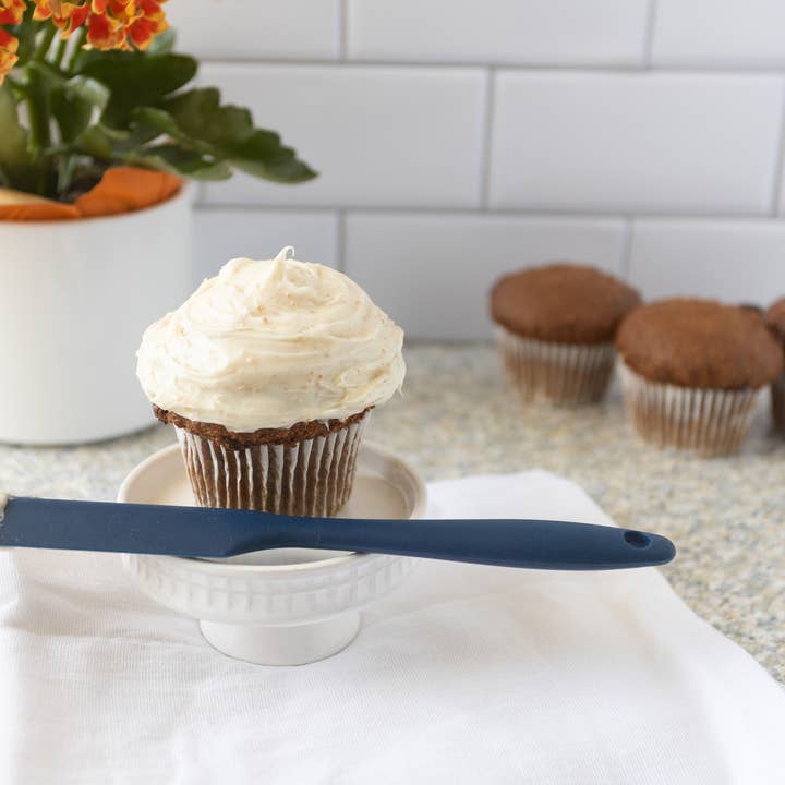 Fox Run Brands - Wholesale Spatula/Turner - Fox Run Navy Silicone Icing Spatula, Spreader, 9"