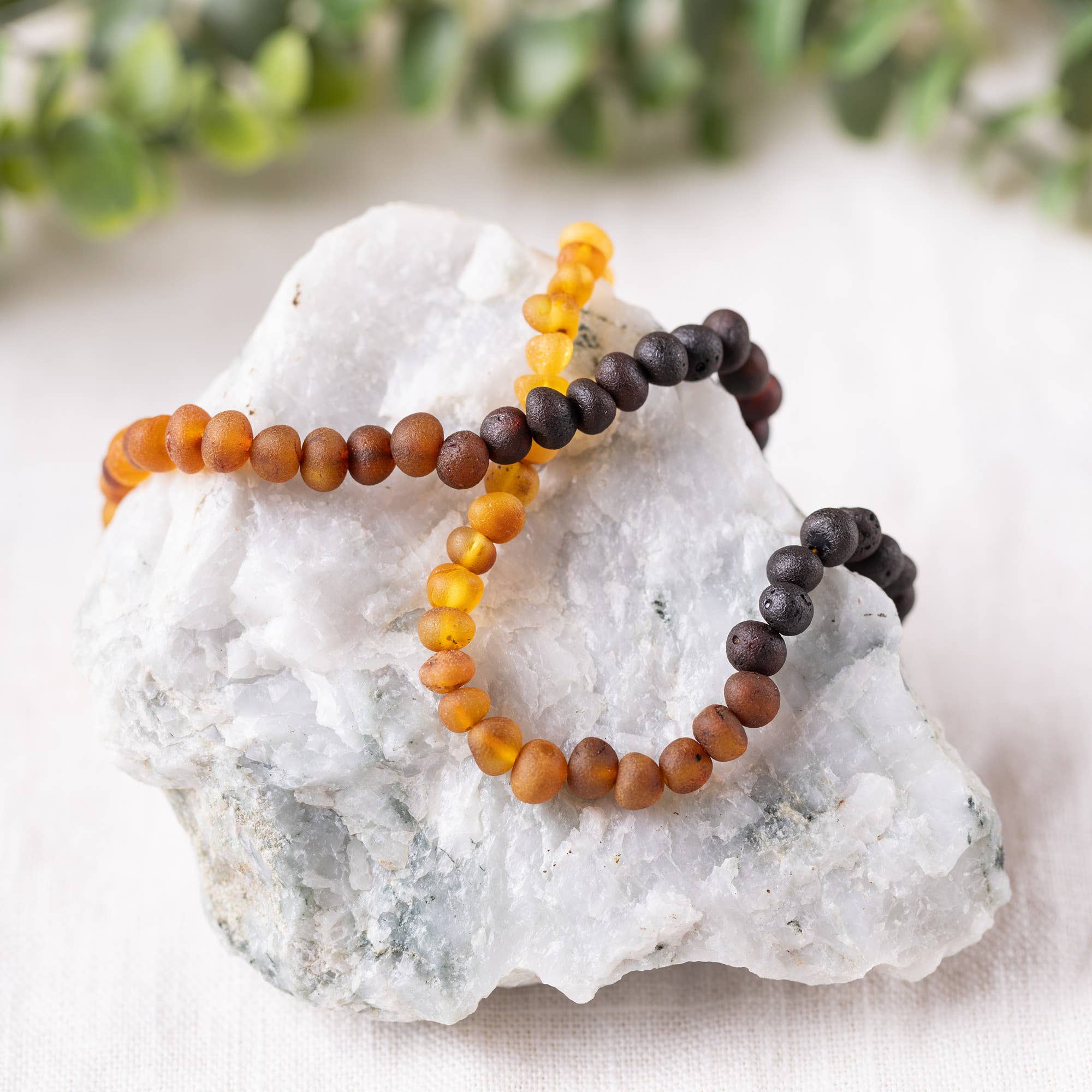 R.B. Amber Jewelry - Wholesale Beaded/Pearl Necklace - Adults | Raw Ombre Baltic Amber Necklace2