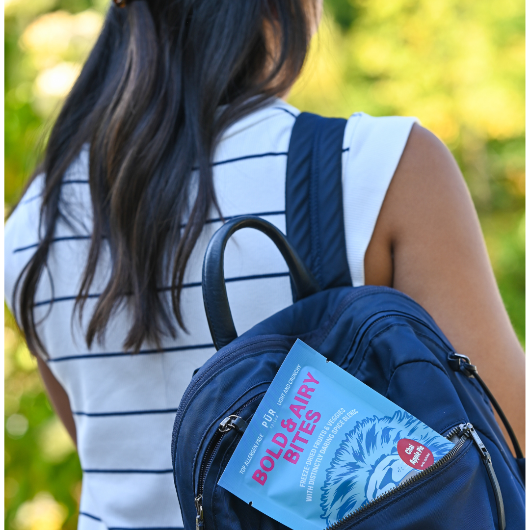 PUR Spices - Wholesale Fruit Snacks - Bold & Airy Bites - Chai Apple Pie Freeze Dried Snacks6