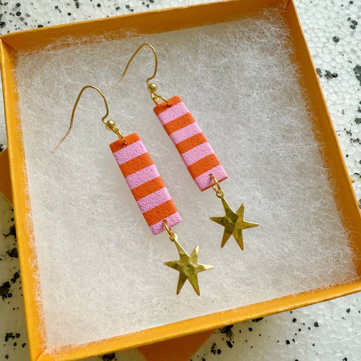 Lemon Lee Studio - Wholesale Dangle Earrings - Maxine Star Earrings2