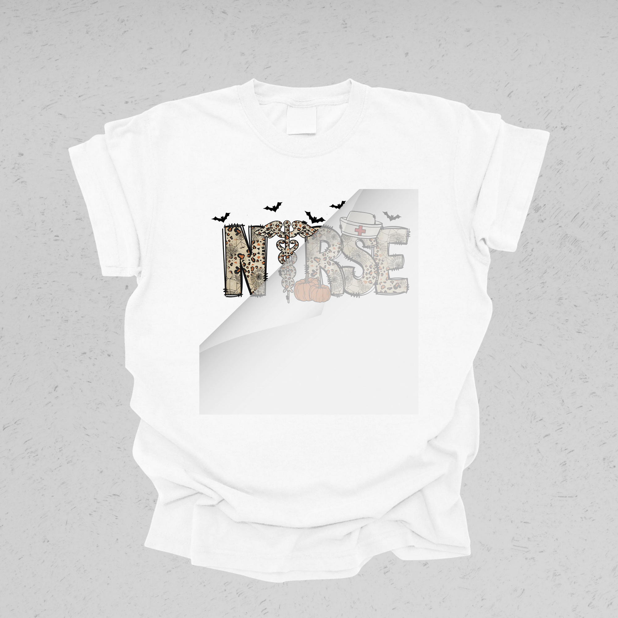 DTF Office - Wholesale Sublimation Transfer - Halloween Leopard Nurse DTF Transfer2