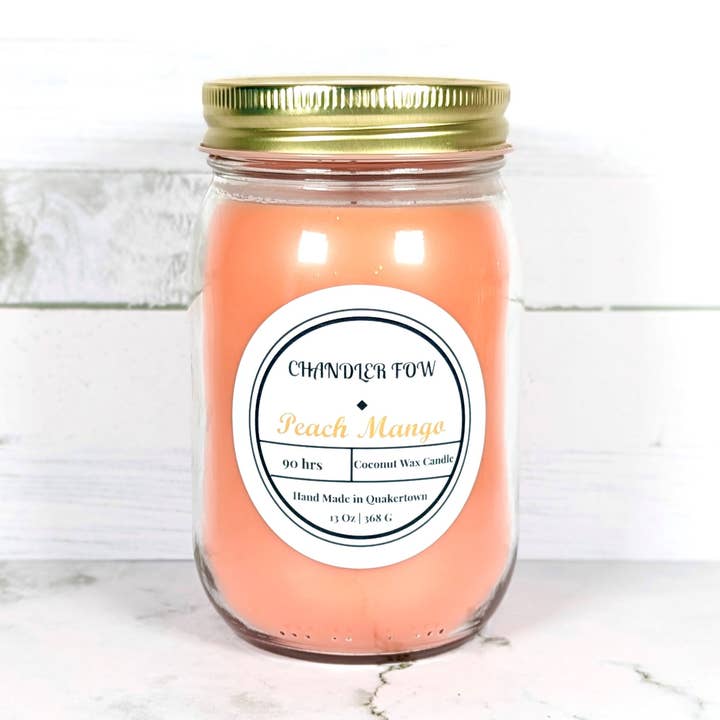 Chandler Fow - Wholesale Jar/Filled Candle - Peach Mango 13 Oz Candle0