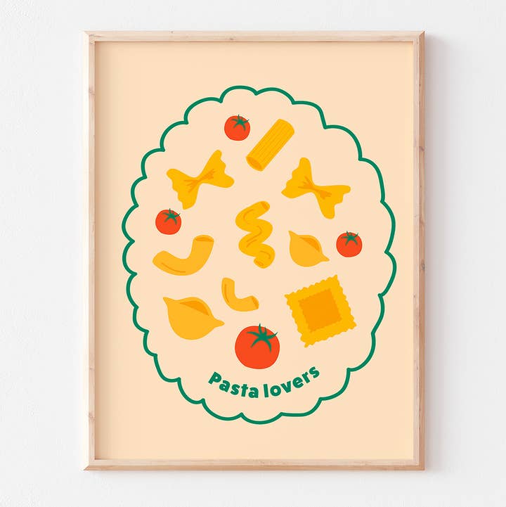 Ma Petite Vie - Wholesale Poster - Poster - Pasta lovers (30 x 40 cm)0