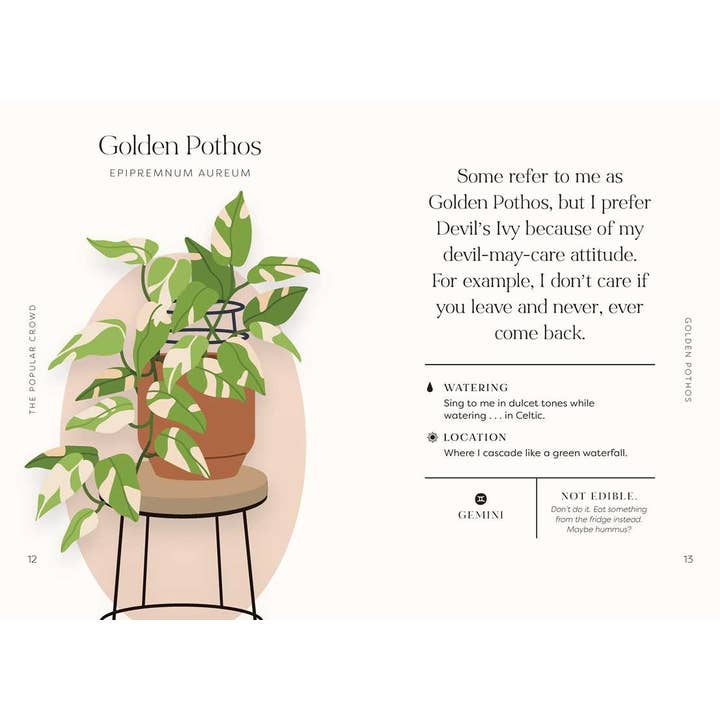 Simon & Schuster - Wholesale Humor - Houseplants and Their Fucked-Up Thoughts by Carlyle Christoff5