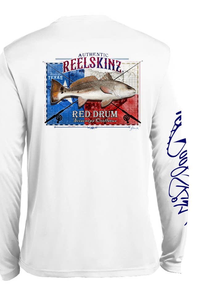Texas Redfish by Brian Kalt for wholesale by Reelskinz