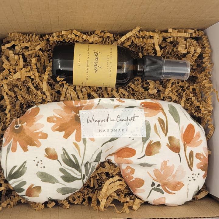 Presentpaket - Ögonkudde och Mist i ekologisk bomull för wholesale av Wrapped In Comfort