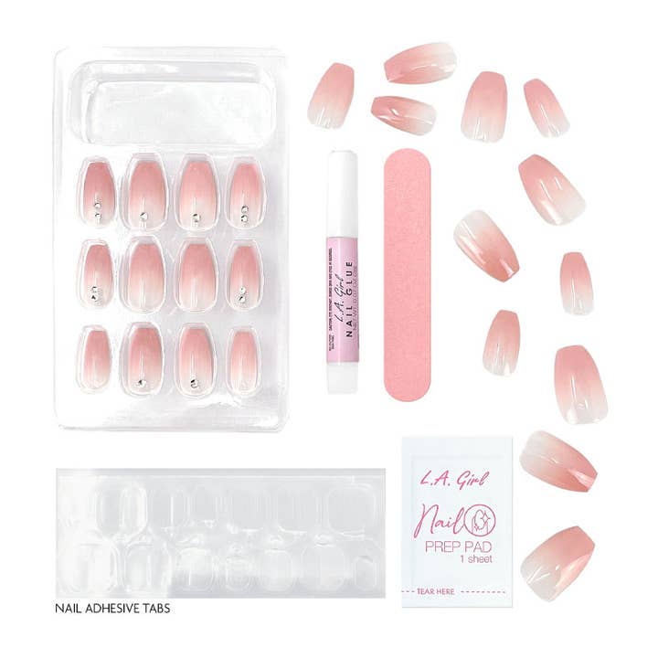 PINEAPPLE Beauty – wholesale Press-on/fake nails – LA Girl GNT142 Luxe Shine Nail Fave Artificial Nail Tips - 3