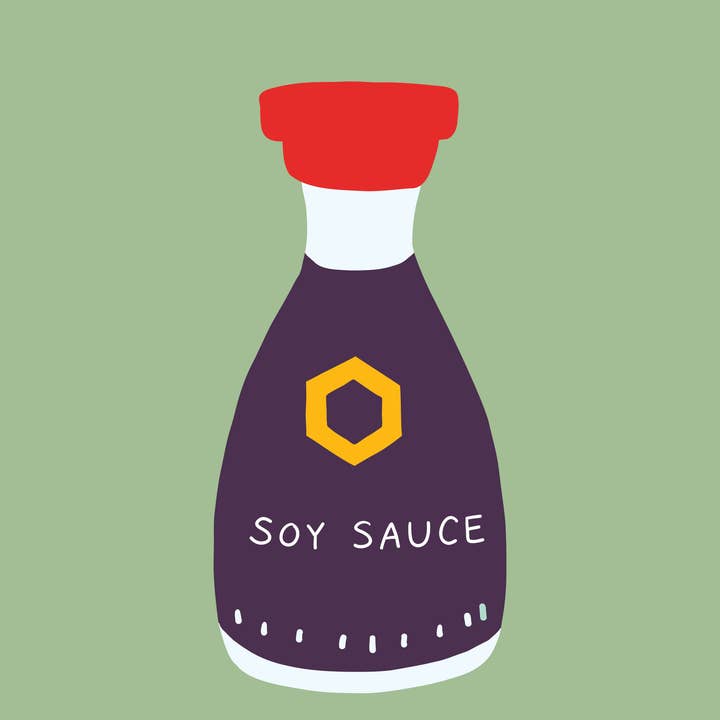 Soy Sauce Giclee Print (8x10) for wholesale by Art by Ciara