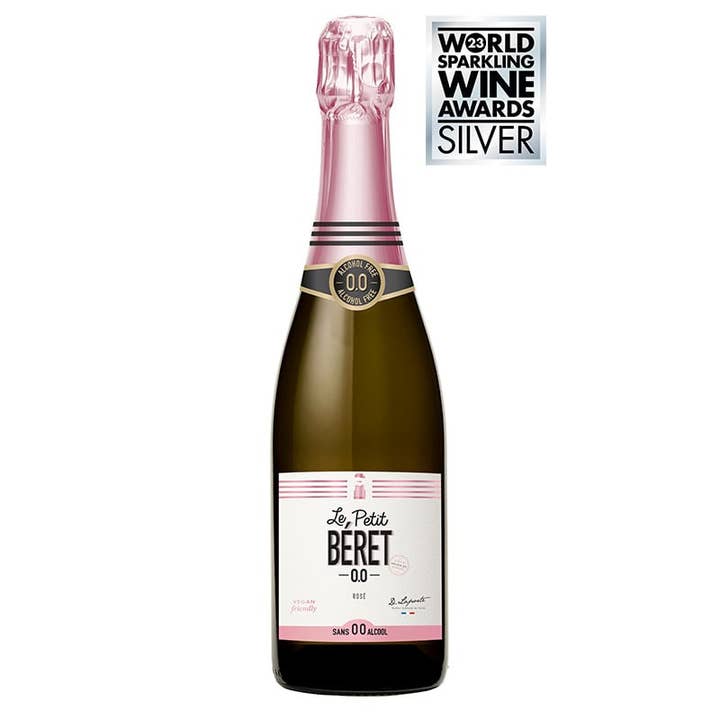 Sparkling Wine Rose 0% ABV Halal Certified for wholesale by Le Petit Beret