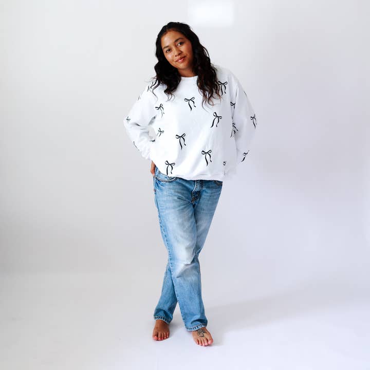 ARCHI | STAMPA COMPLETA | Pullover Oversize con Spalle Cadenti | ADULTO per la vendita all'ingrosso da parte di Minimalist Folk Co.