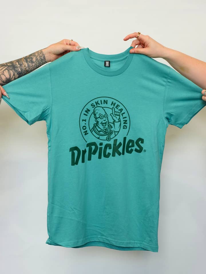 Dr Pickles Jade Tee for wholesale by Dr Pickles