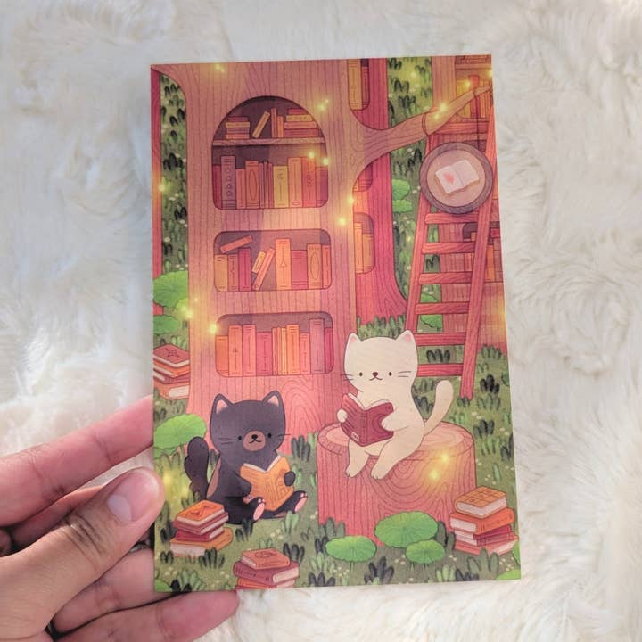 Arcasian - Wholesale Postcard - Secret Library Postcard2