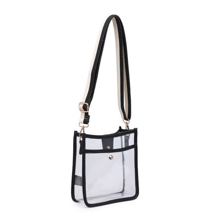 Urban Expressions - Wholesale Crossbody Bag - Women's - Beckham Clear Stadium Event Crossbody