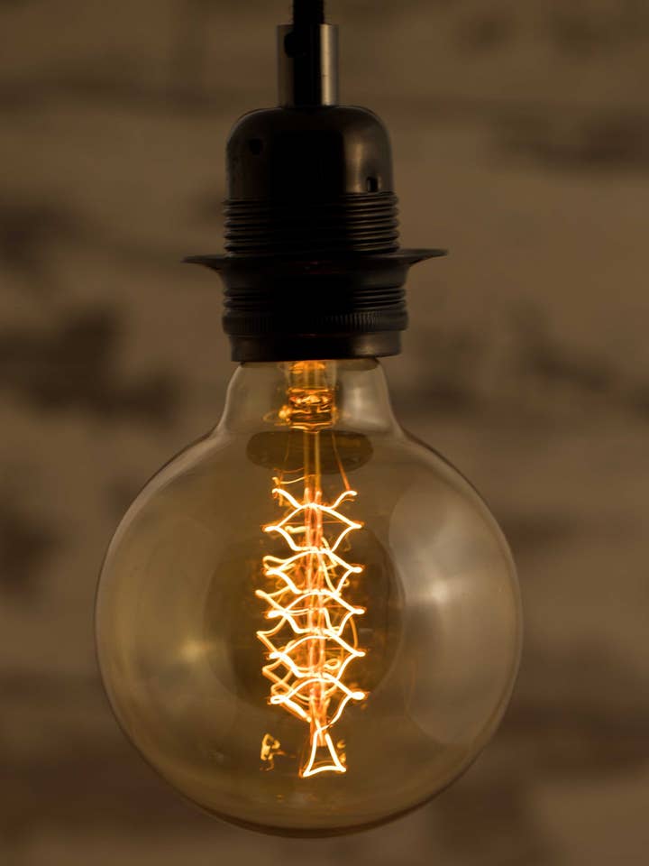 Globe Spiral Light Bulb | Large | 40W E27 B22 for wholesale by William & Watson