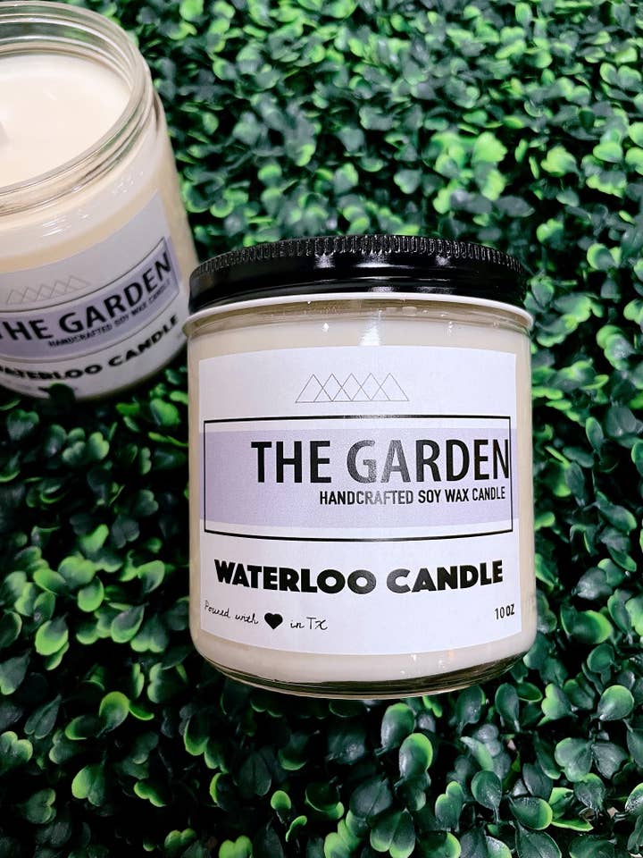 10oz The Garden for wholesale by Waterloo Candles
