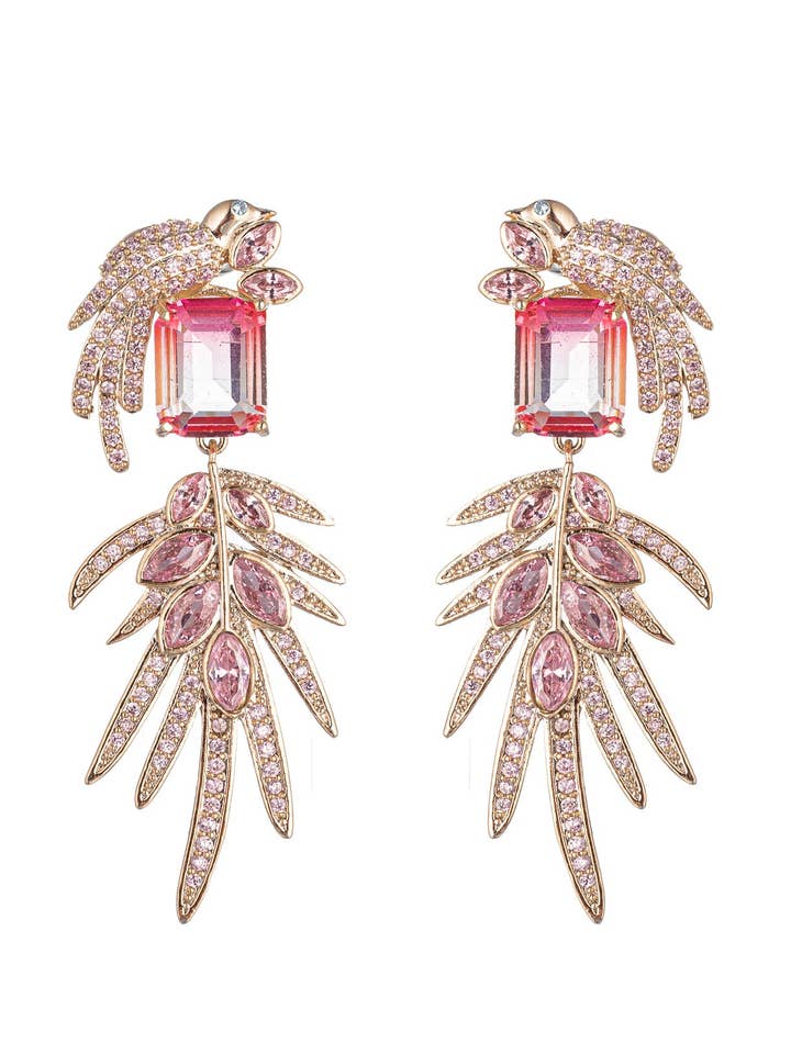 Flying Bird Oorbellen voor wholesale door Eye Candy Los Angeles