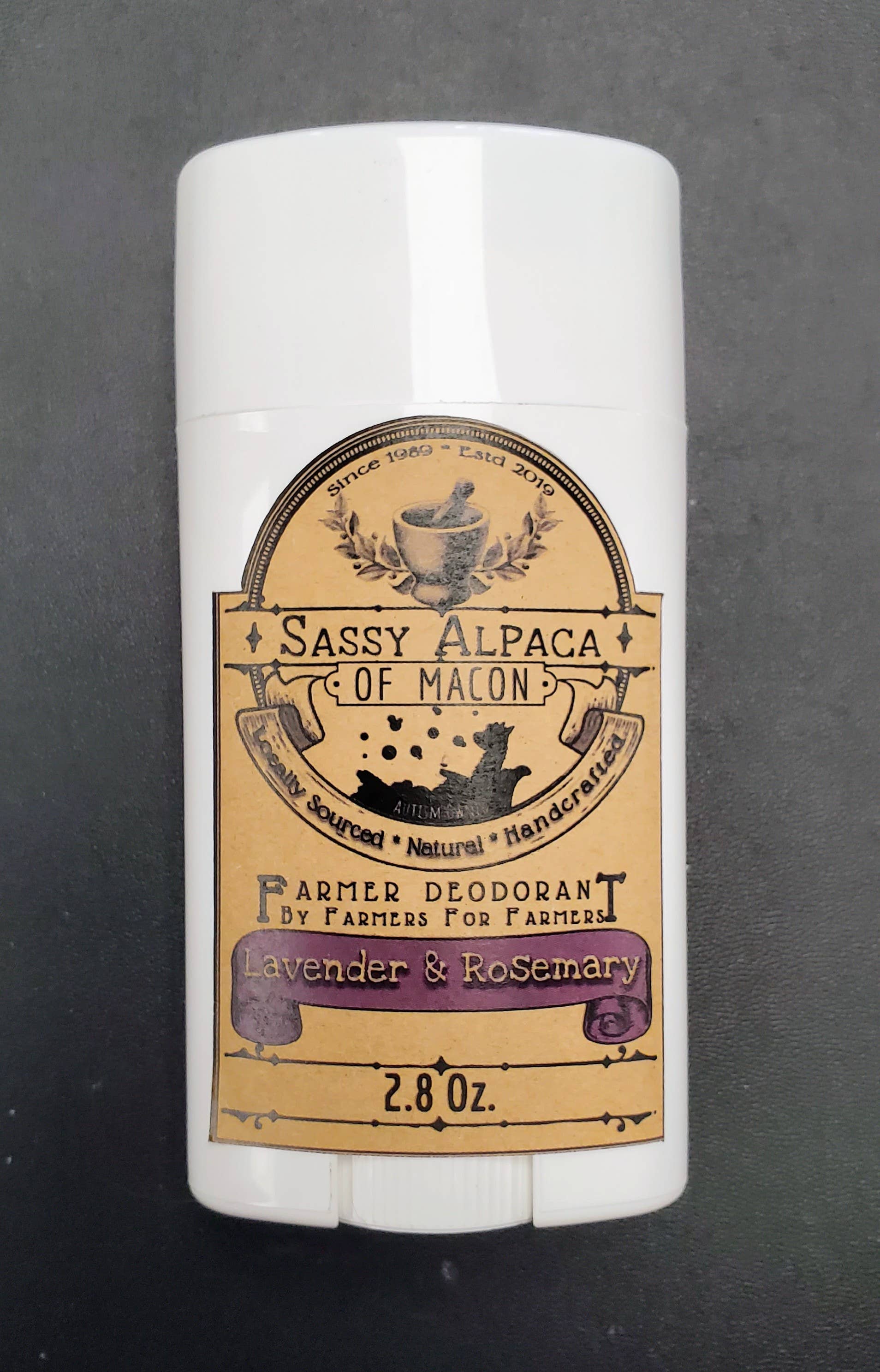 The Sassy Alpaca - Wholesale Deodorant - Unisex - Farmer Deodorant - Baking Soda1