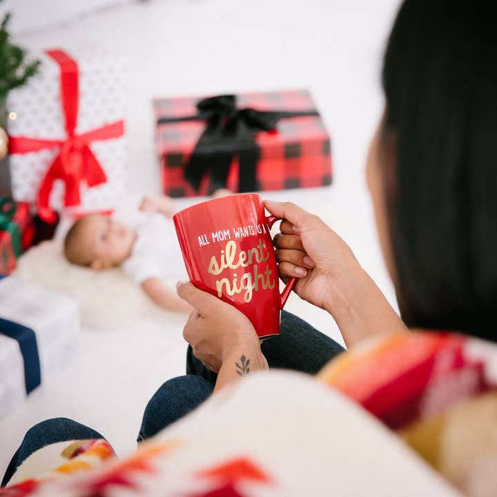 Pearhead - Wholesale Christmas Decoration - Silent Night Festive Holiday Mug