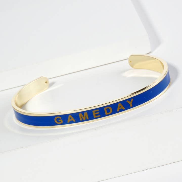Lou & Co - Wholesale Cuff Bracelet - Enamel Gameday Cuff Bracelet14
