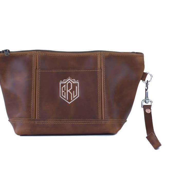 Toilettas voor dames voor wholesale door Lifetime Leather Co