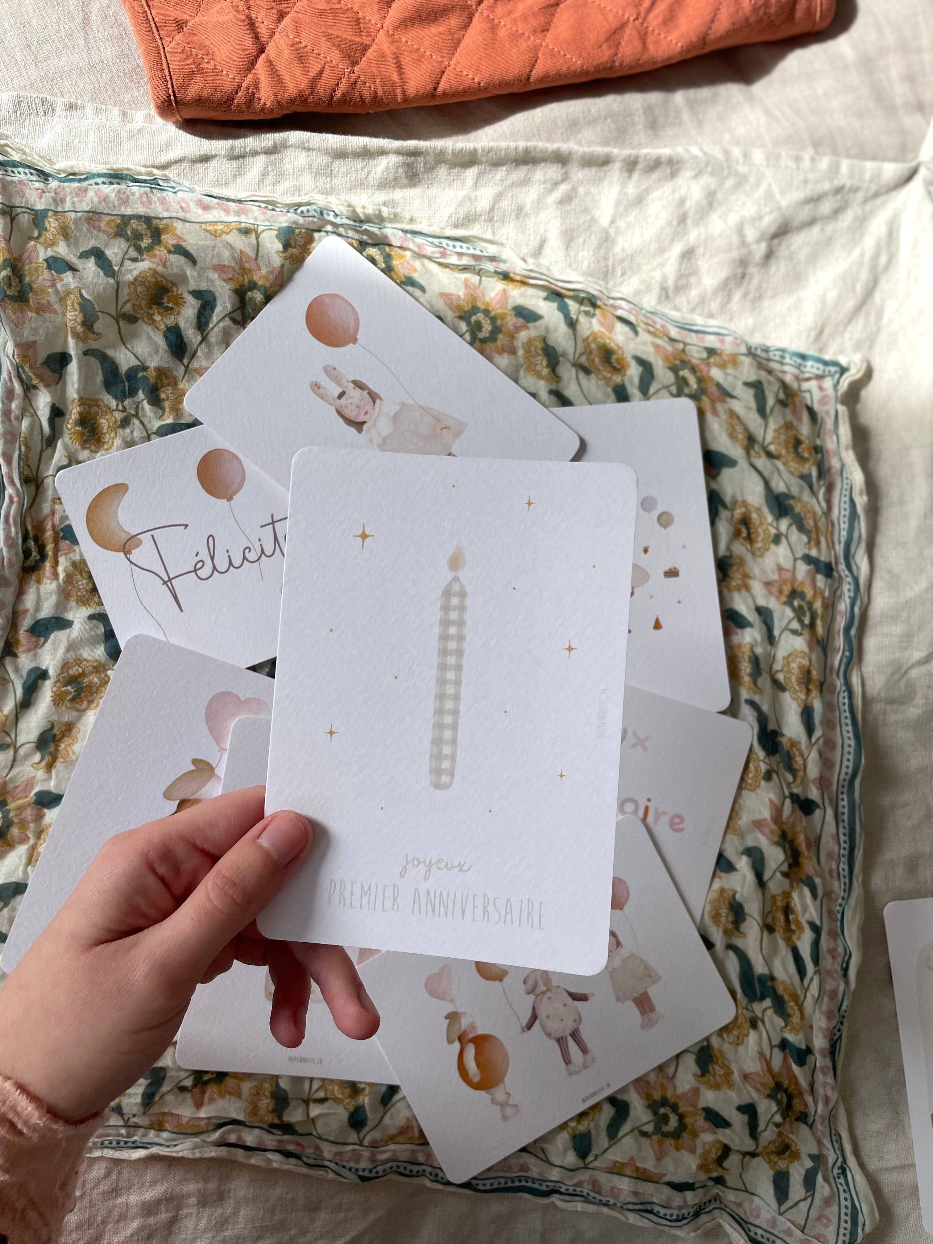 Papier Poetic - Wholesale Birthday Card - "Happy First Birthday" Card1