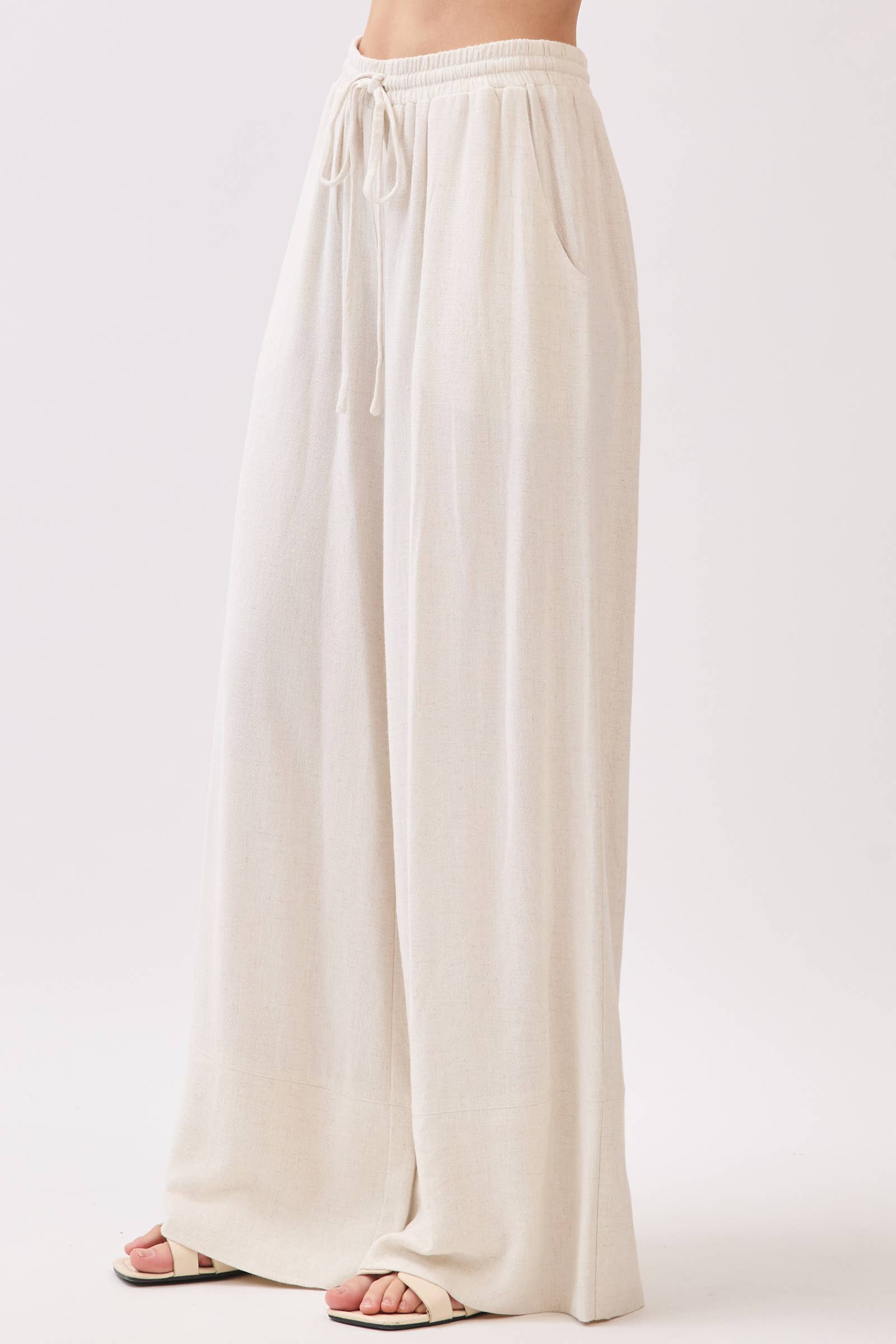 Final Touch - Vente Pantalon – femme - Pantalon large uni - VEP7000055