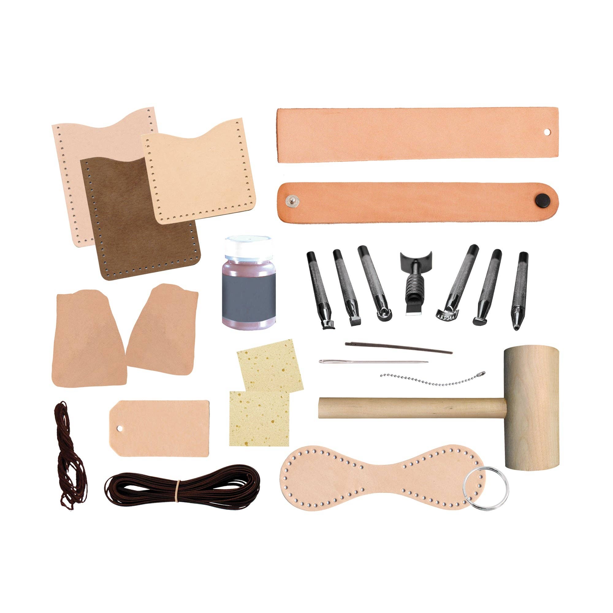 Realeather - Wholesale DIY Craft Kit - Explore Leathercraft Kit2