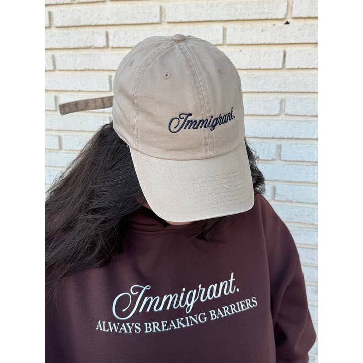 Jen Zeano Designs - Wholesale Baseball Cap - Women's - Immigrant Cap2