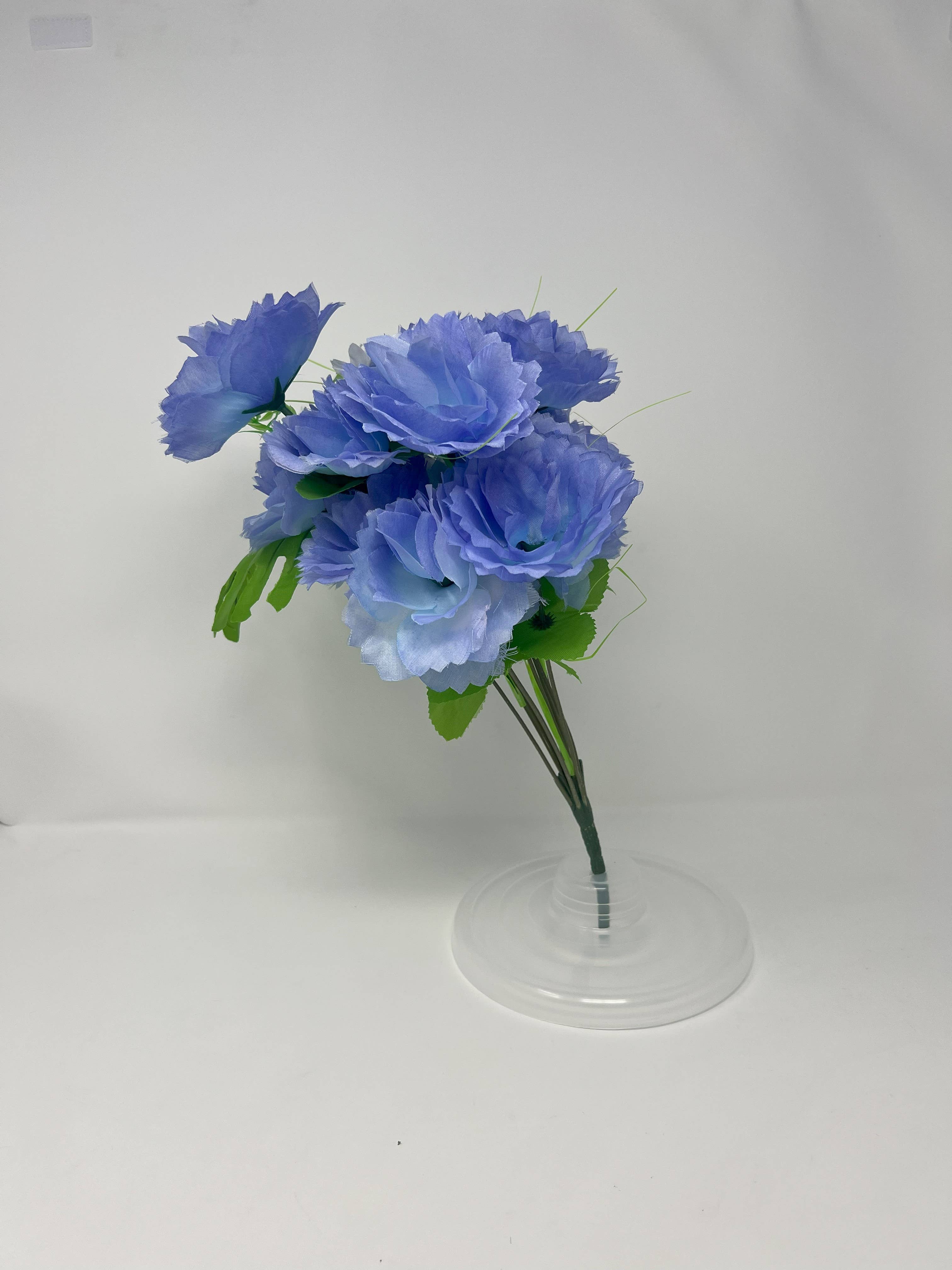 USA HomeMax - Wholesale Artificial flowers - 12pc Plastic Rose Assorted Colors