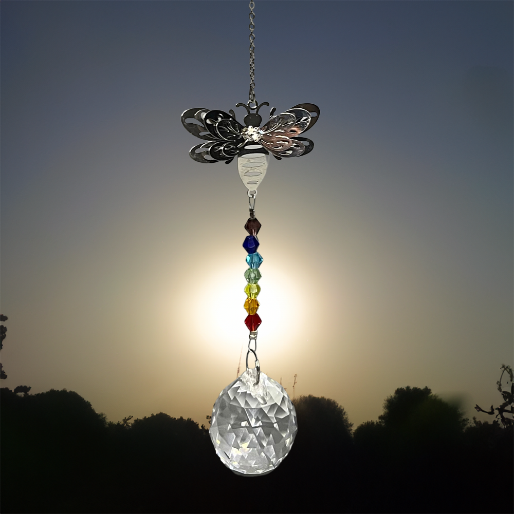 VIE - Wholesale Suncatcher - 7 Chakra Crystal Suncatcher31
