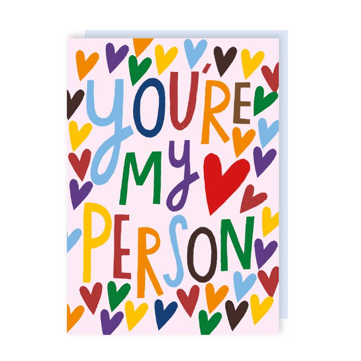 Tarjeta de amor para el día de San Valentín You're My Person para venta al por mayor de Sunshine Llama